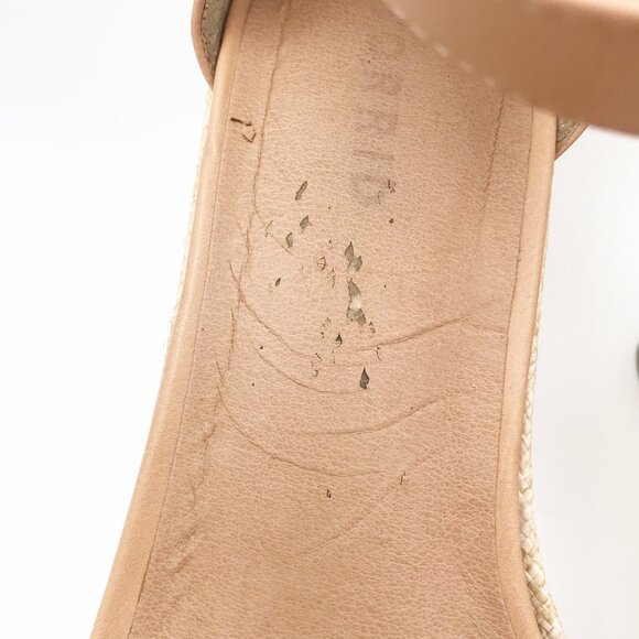 TORRID Faux Leather Tan Neutral Platform Wedge Heeled Sandals Womens 8WW - Picture 6 of 11